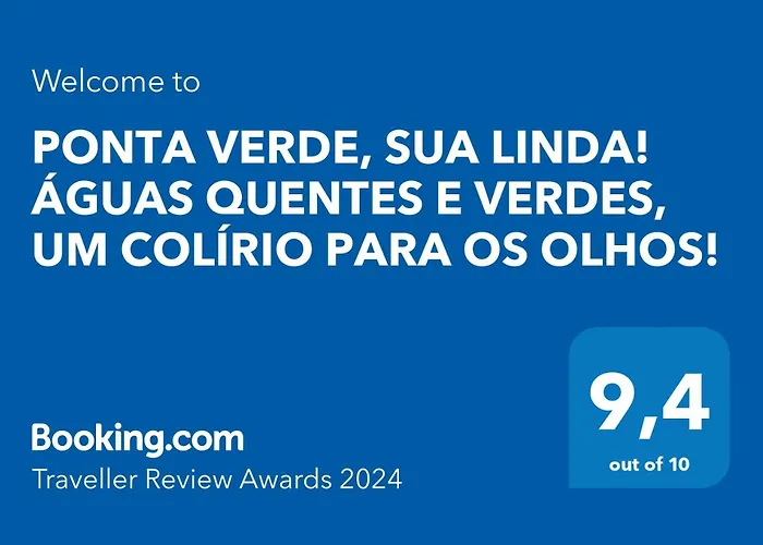 Ponta Verde, Sua Linda! Águas Quentes E Verdes, Um Colírio Para Os Olhos!